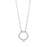 V BY LAURA VANN LUNA CIRCLE NECKLACE