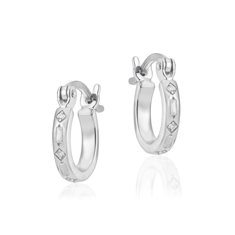 V BY LAURA VANN IRIS HOOP EARRINGS