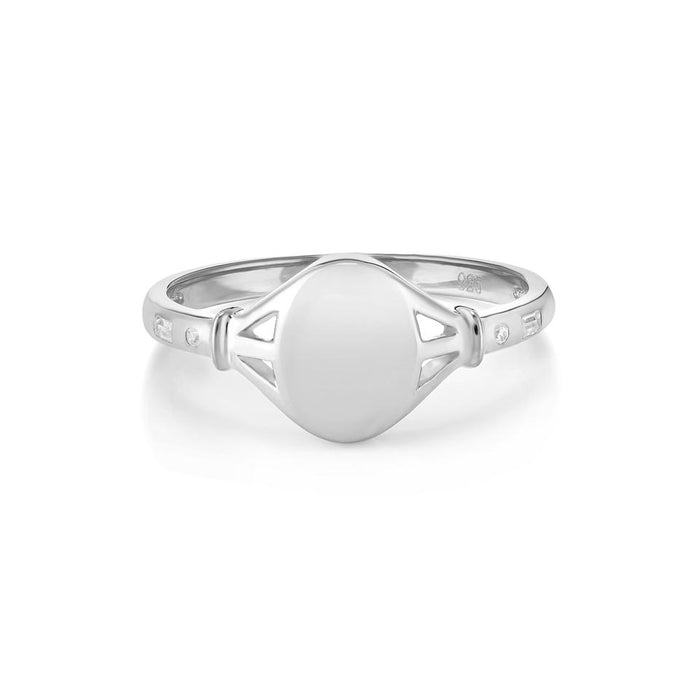 V BY LAURA VANN TILLY SIGNET RING