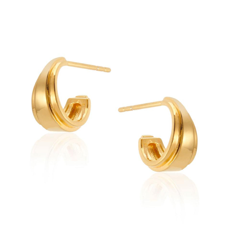 V BY LAURA VANN ANGELINA MINI HOOP EARRINGS
