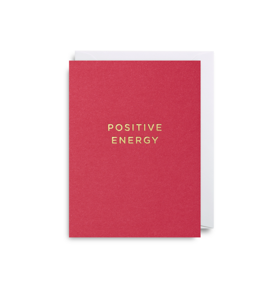 POSITIVE ENERGY CARD
