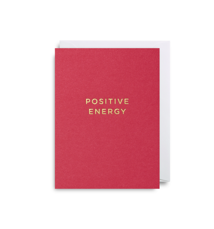 POSITIVE ENERGY CARD
