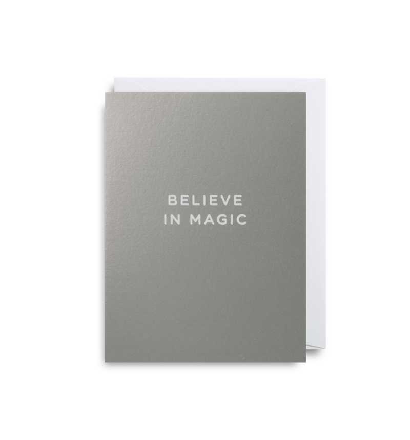 BELIEVE IN MAGIC CARD