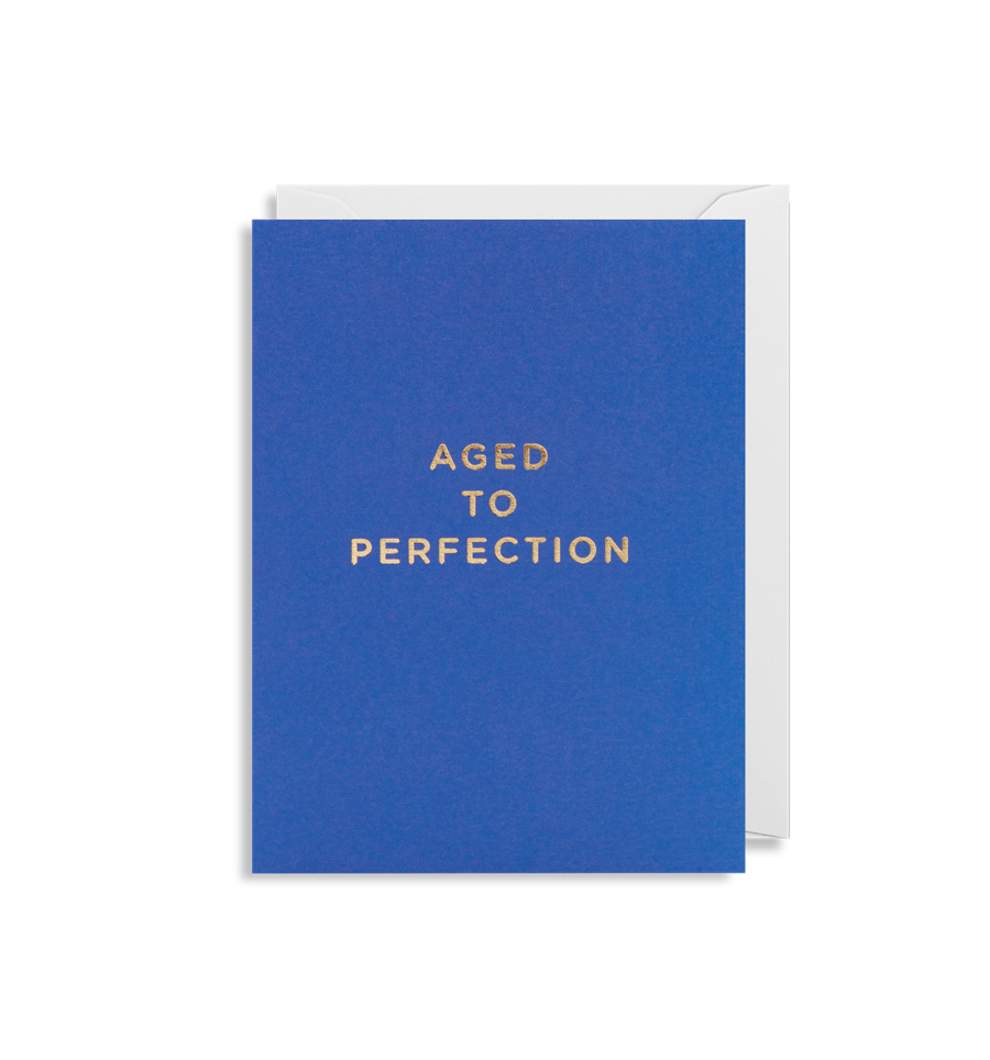 AGED TO PERFECTION CARD