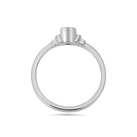 V BY LAURA VANN DECO BRILLIANT CUT SOLITAIRE DIAMOND RING