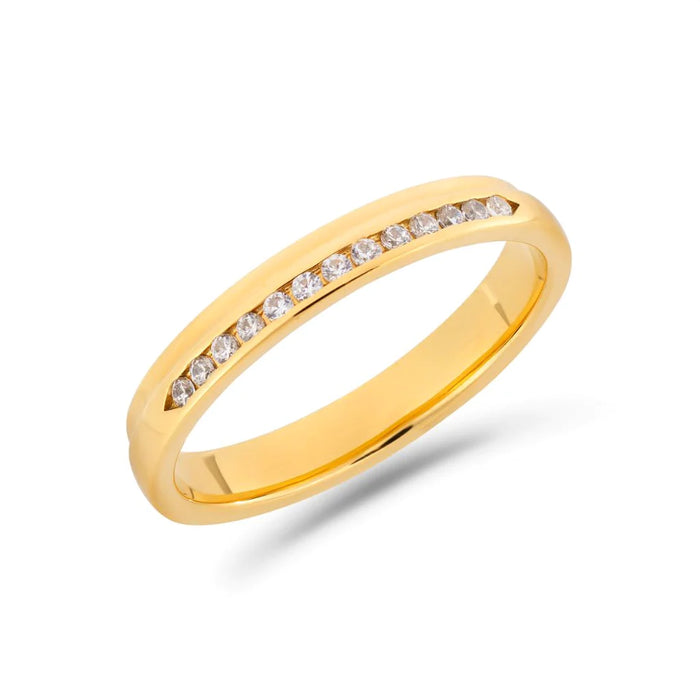 V BY LAURA VANN DECO PILLAR DIAMOND RING