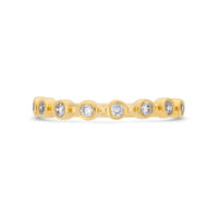 V BY LAURA VANN BEZEL DIAMOND RING