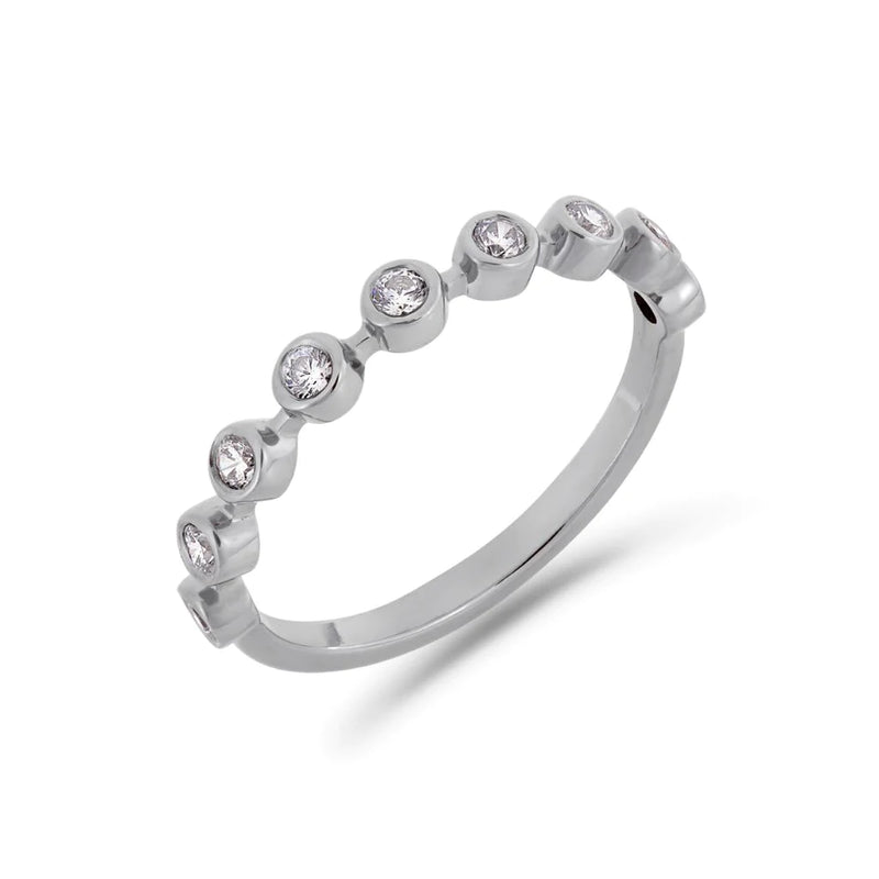 V BY LAURA VANN BEZEL DIAMOND RING