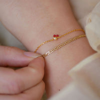 ENAMEL COPENHAGEN CHERRY BRACELET