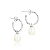 Find freshwater pearl and turquoise earrings at Last Night I Dreamt, Southwell.