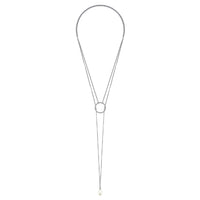 CLAUDIA BRADBY CIRQUE LARIAT WITH WHITE PEARL