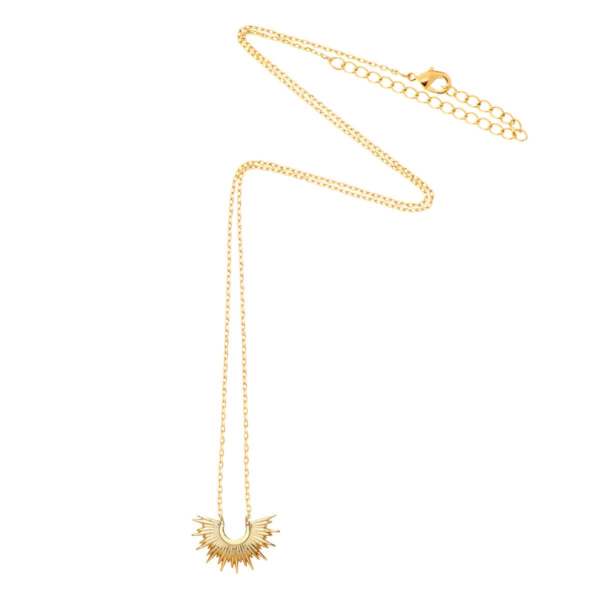 ESTELLA BARTLETT HALF SUNBURST NECKLACE