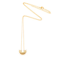 ESTELLA BARTLETT HALF SUNBURST NECKLACE