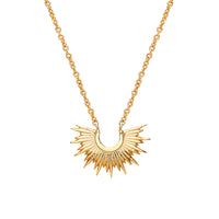 ESTELLA BARTLETT HALF SUNBURST NECKLACE