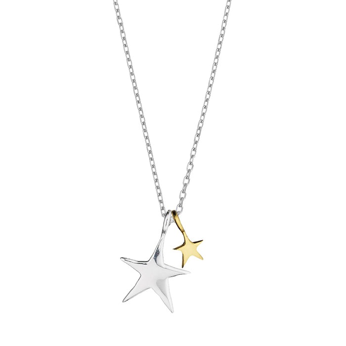 ESTELLA BARTLETT DOUBLE STAR NECKLACE