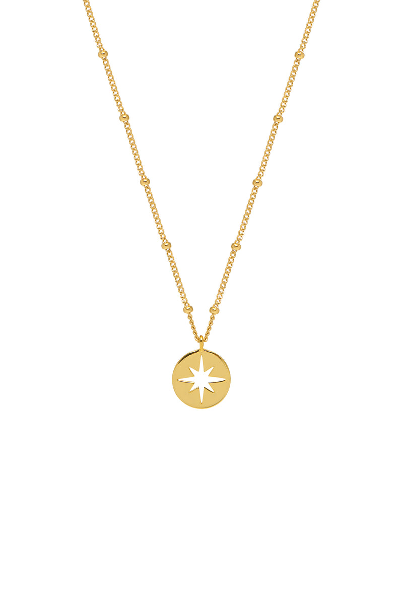 ESTELLA BARTLETT STARBURST DISC NECKLACE