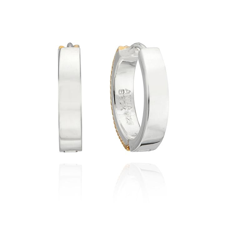 ANNA BECK CLASSIC HINGE HOOP EARRINGS