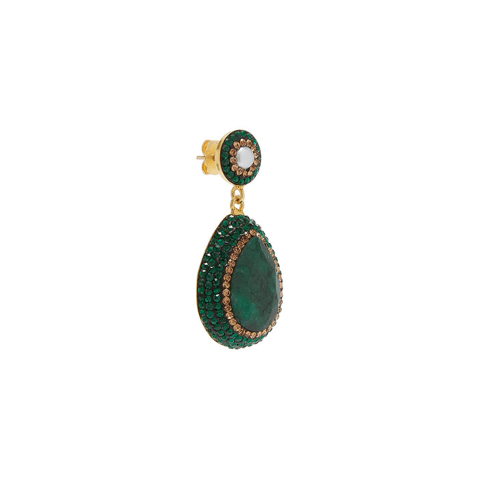 SORU EMERALD EARRINGS