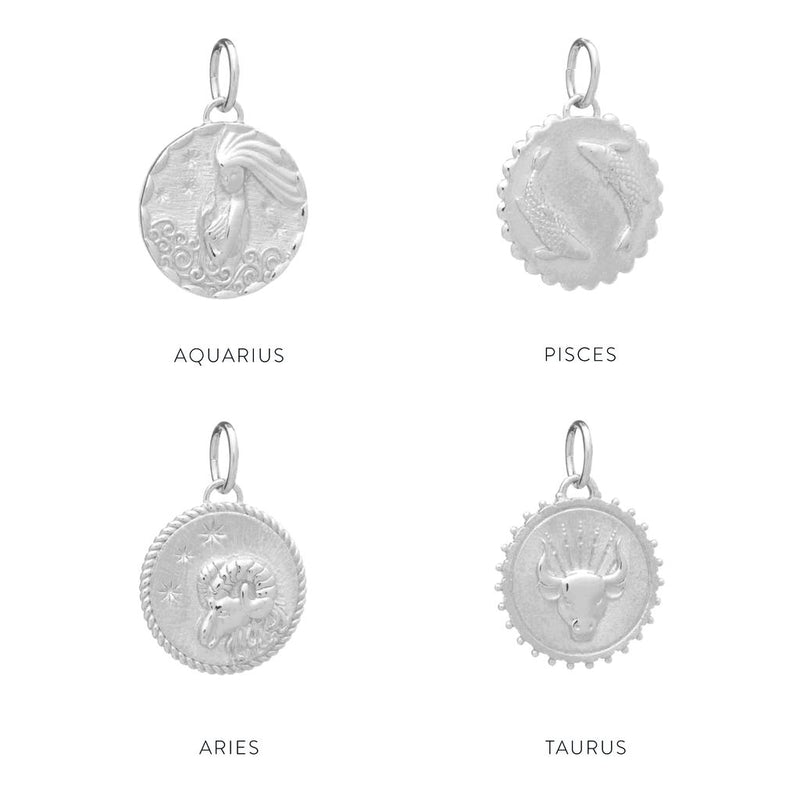 RACHEL JACKSON ZODIAC ART COIN NECKLACE