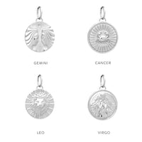 RACHEL JACKSON ZODIAC ART COIN NECKLACE