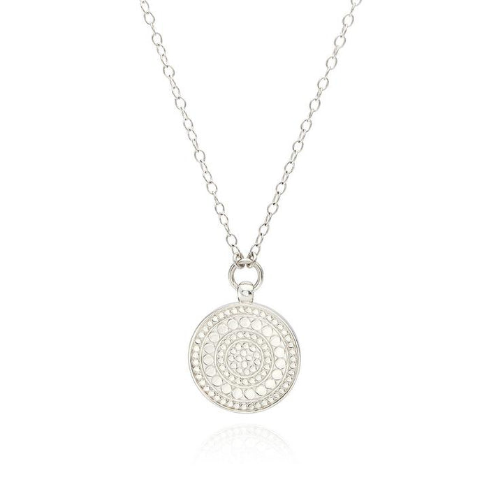 ANNA BECK CLASSIC MEDIUM DISC REVERSIBLE PENDANT NECKLACE