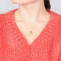 V BY LAURA VANN PAMELA SHELL NECKLACE