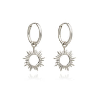 RACHEL JACKSON ETERNAL SUN MINI HOOP EARRINGS