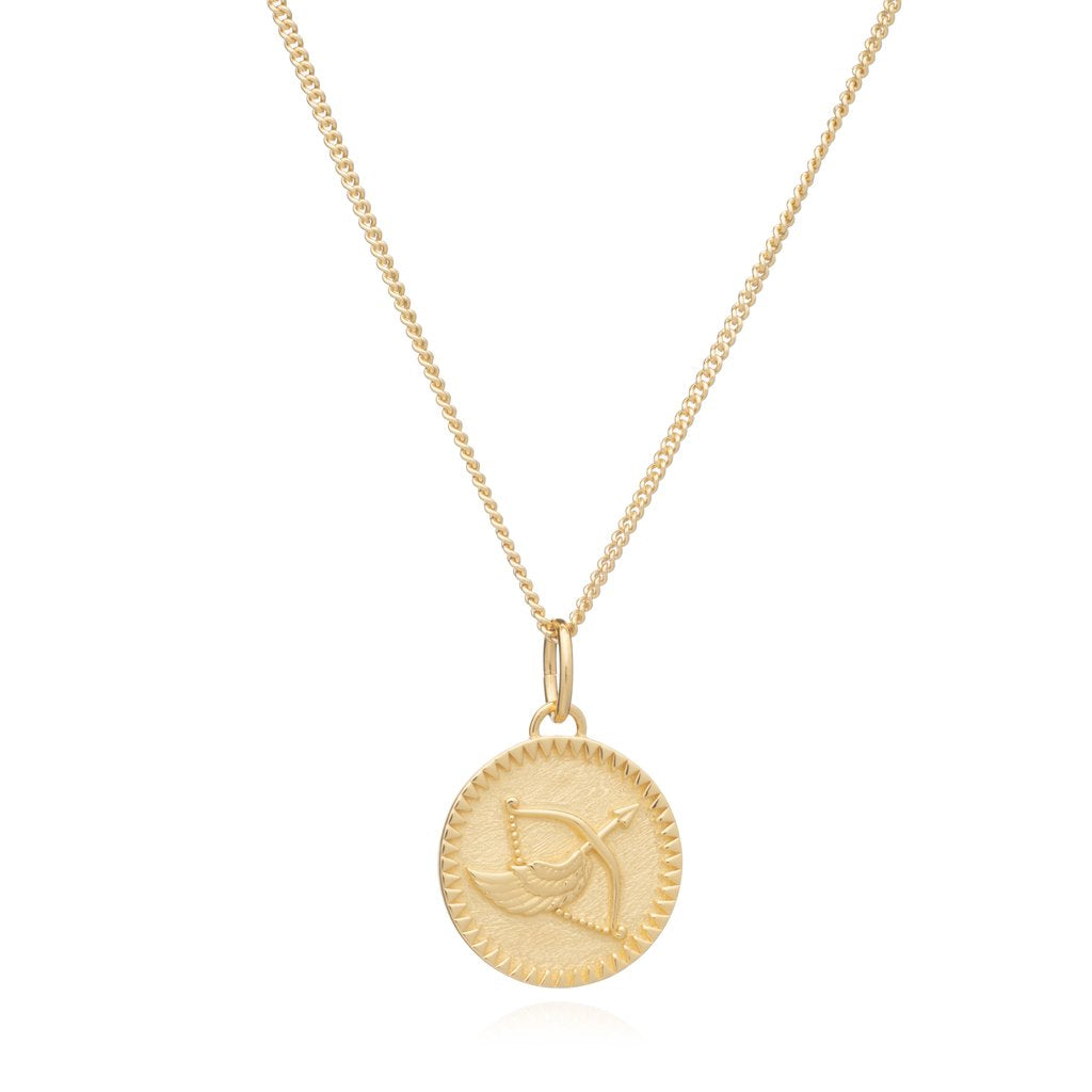 RACHEL JACKSON ZODIAC ART COIN NECKLACE