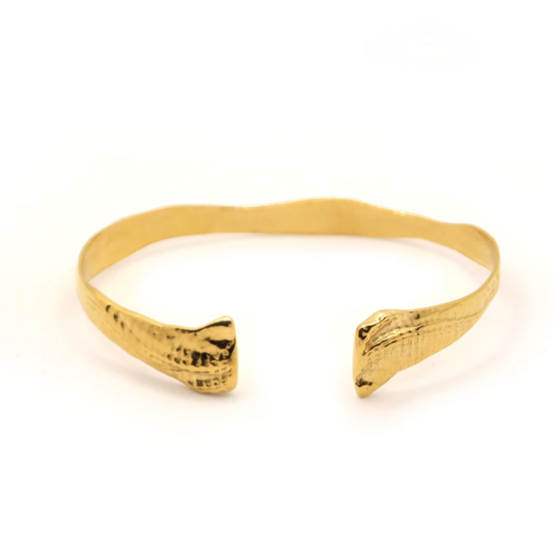 HANNAH BOURN SHELL TEXTURE BANGLE