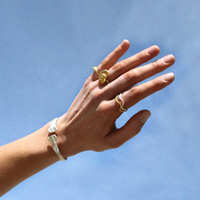 HANNAH BOURN SHELL TEXTURE BANGLE