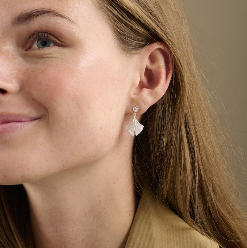 PERNILLE CORYDON BILOBA EARRINGS