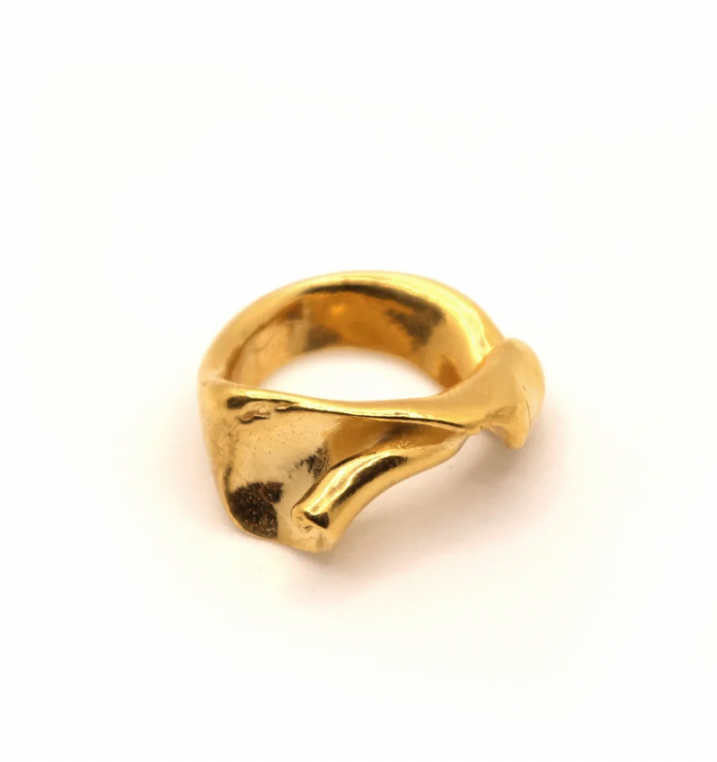 HANNAH BOURN FRAGMENTED SHELL RING