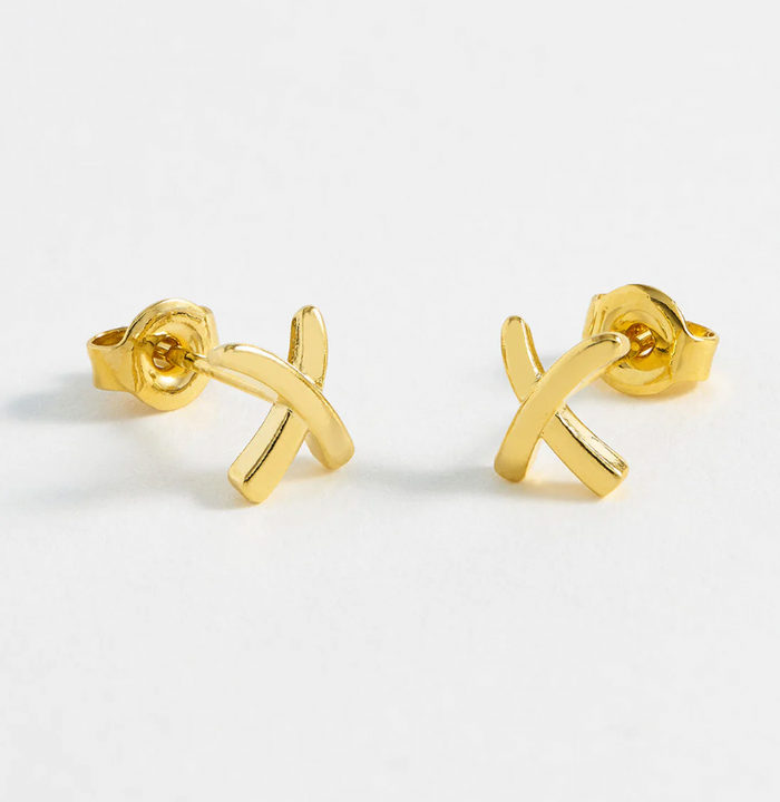 ESTELLA BARTLETT KISS STUD EARRINGS