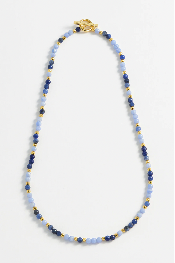 ESTELLA BARTLETT T-BAR BEADED NECKLACE