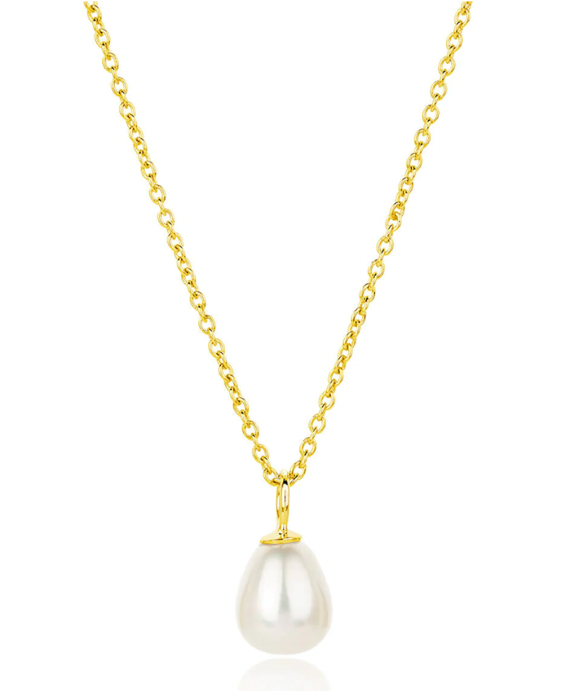 CLAUDIA BRADBY FAVOURITE PEARL DROP NECKLACE