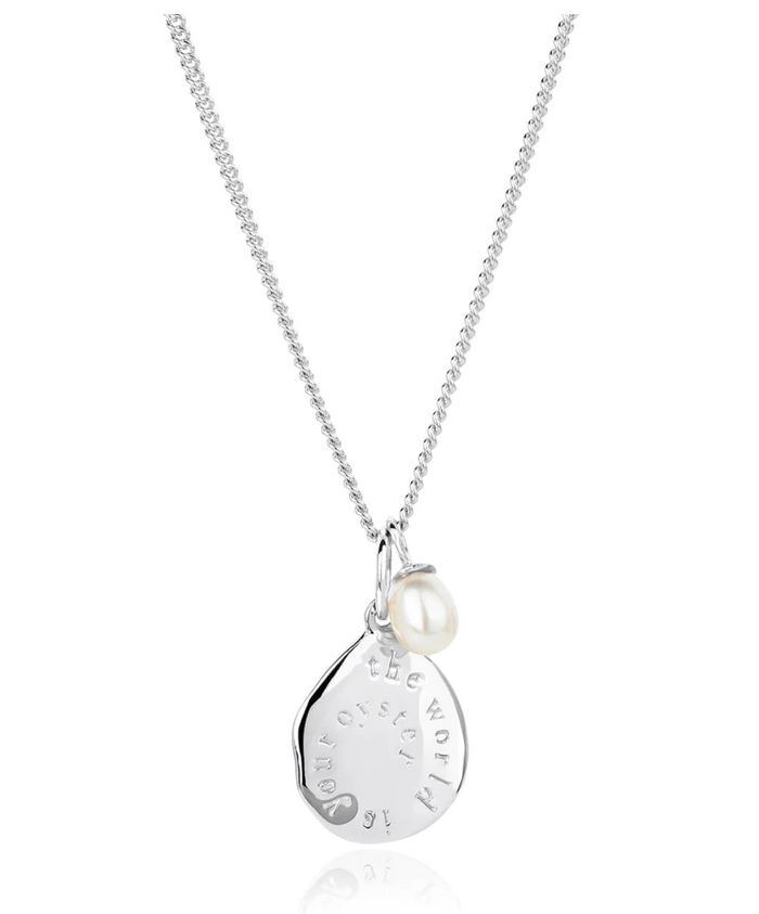 CLAUDIA BRADBY THE WORLD IS YOUR OYSTER MICRO NECKLACE