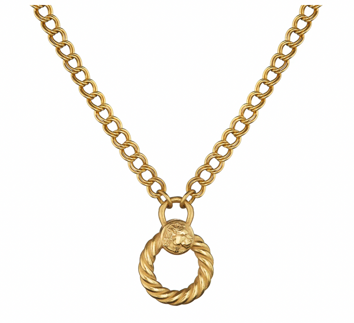 MIKAELA LYONS ETERNITY LIONESS NECKLACE