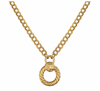MIKAELA LYONS ETERNITY LIONESS NECKLACE