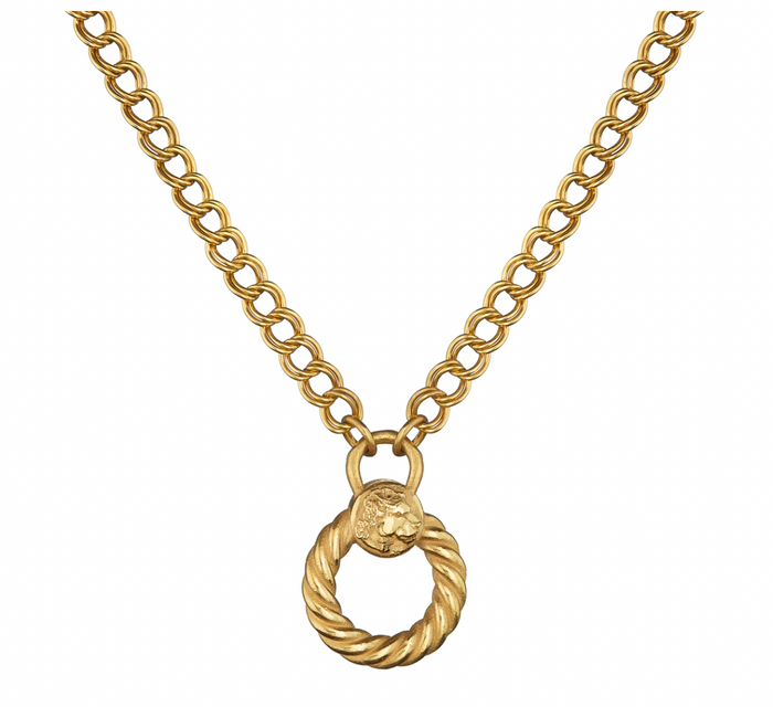 MIKAELA LYONS ETERNITY LIONESS NECKLACE