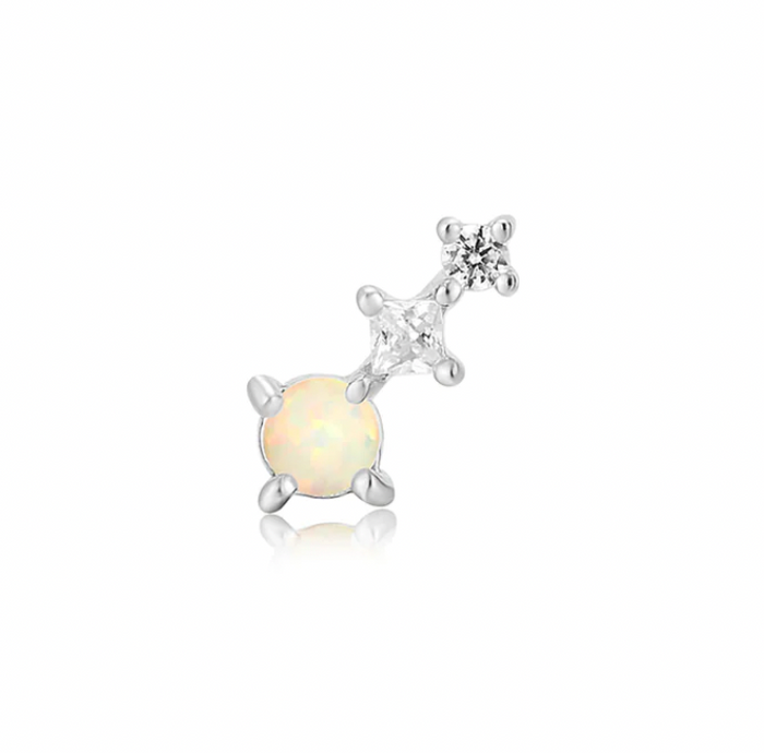 ANIA HAIE KYOTO OPAL CLIMBER BARBELL SINGLE EARRING