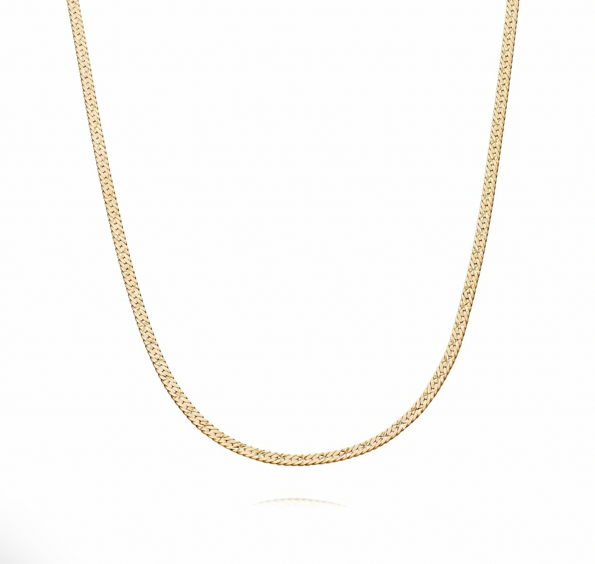DAISY LONDON X ESTEE LALONDE SHORT FLAT SNAKE CHAIN NECKLACE LAST NIGHT I DREAMT Last Night I Dreamt