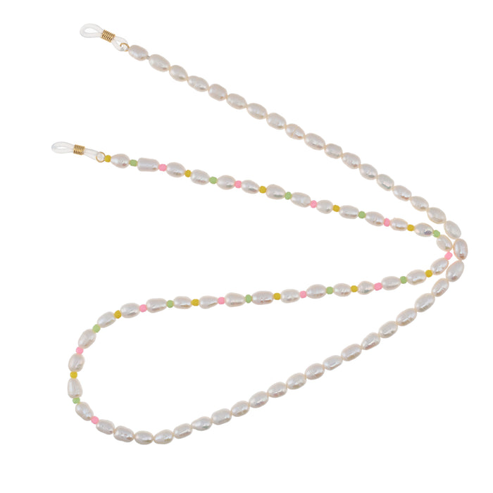 TALIS CHAINS PASTEL PEARL SUNGLASSES CHAINS