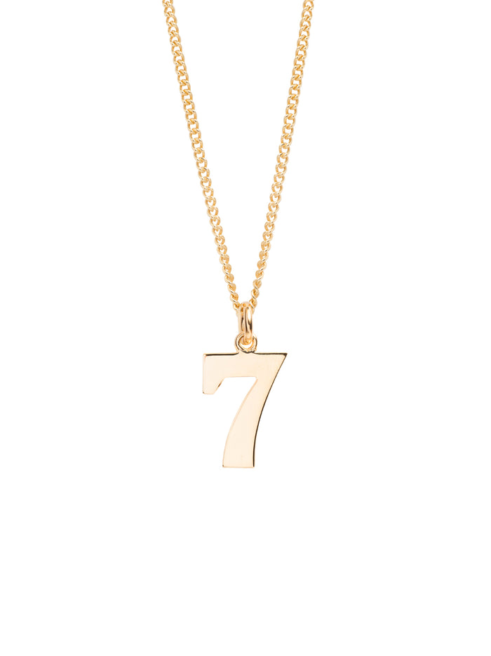 TILLY SVEAAS NUMBER 7 NECKLACE