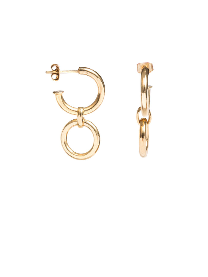 TILLY SVEAAS SMALL ETERNITY HOOP EARRINGS