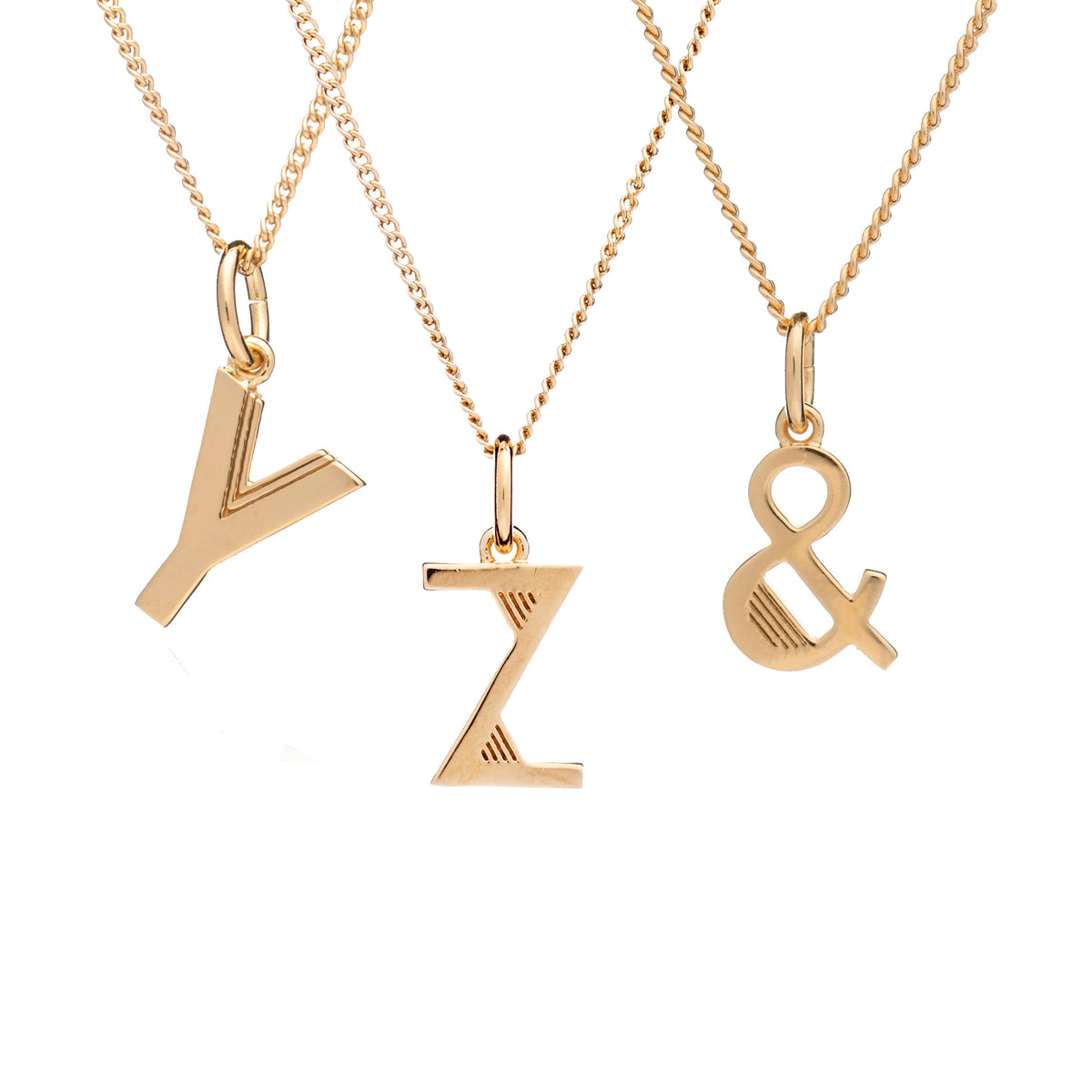 RACHEL JACKSON INITIAL NECKLACE