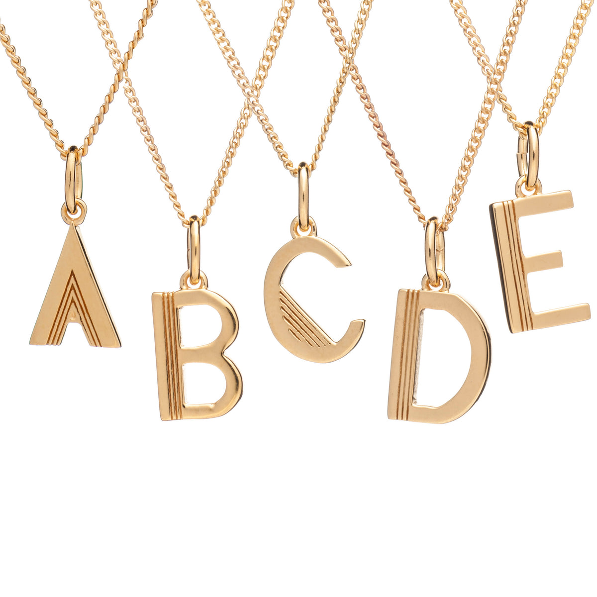 Rachel Jackson Initial Necklace Stockist Southwell