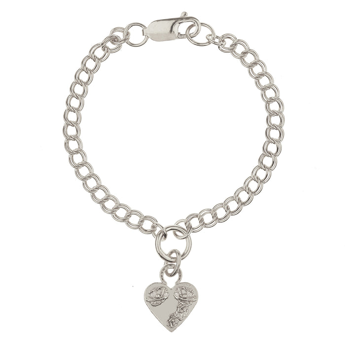 MIKAELA LYONS FLOWER HEART BRACELE