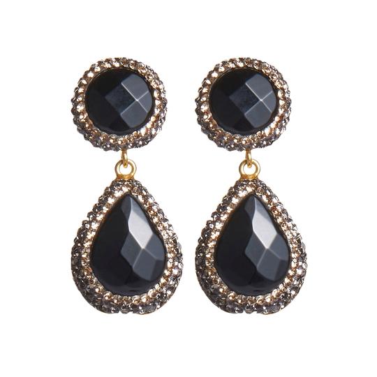 SORU ONYX EARRINGS