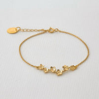 ALEX MONROE FORGET ME NOT BRACELET