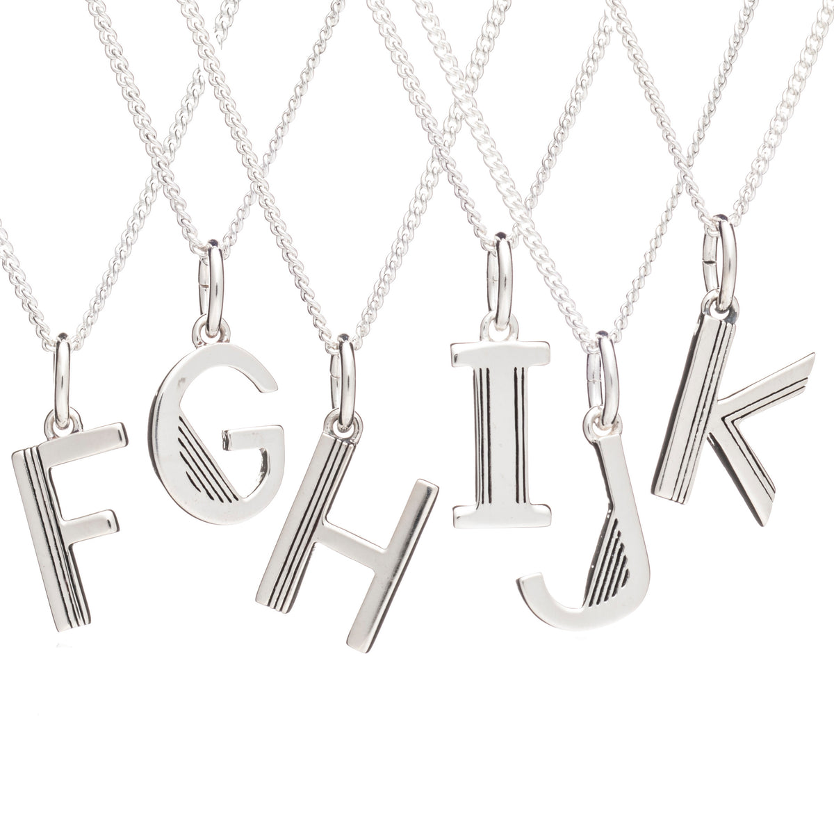 Rachel Jackson Initial Necklace Stockist East Midlands